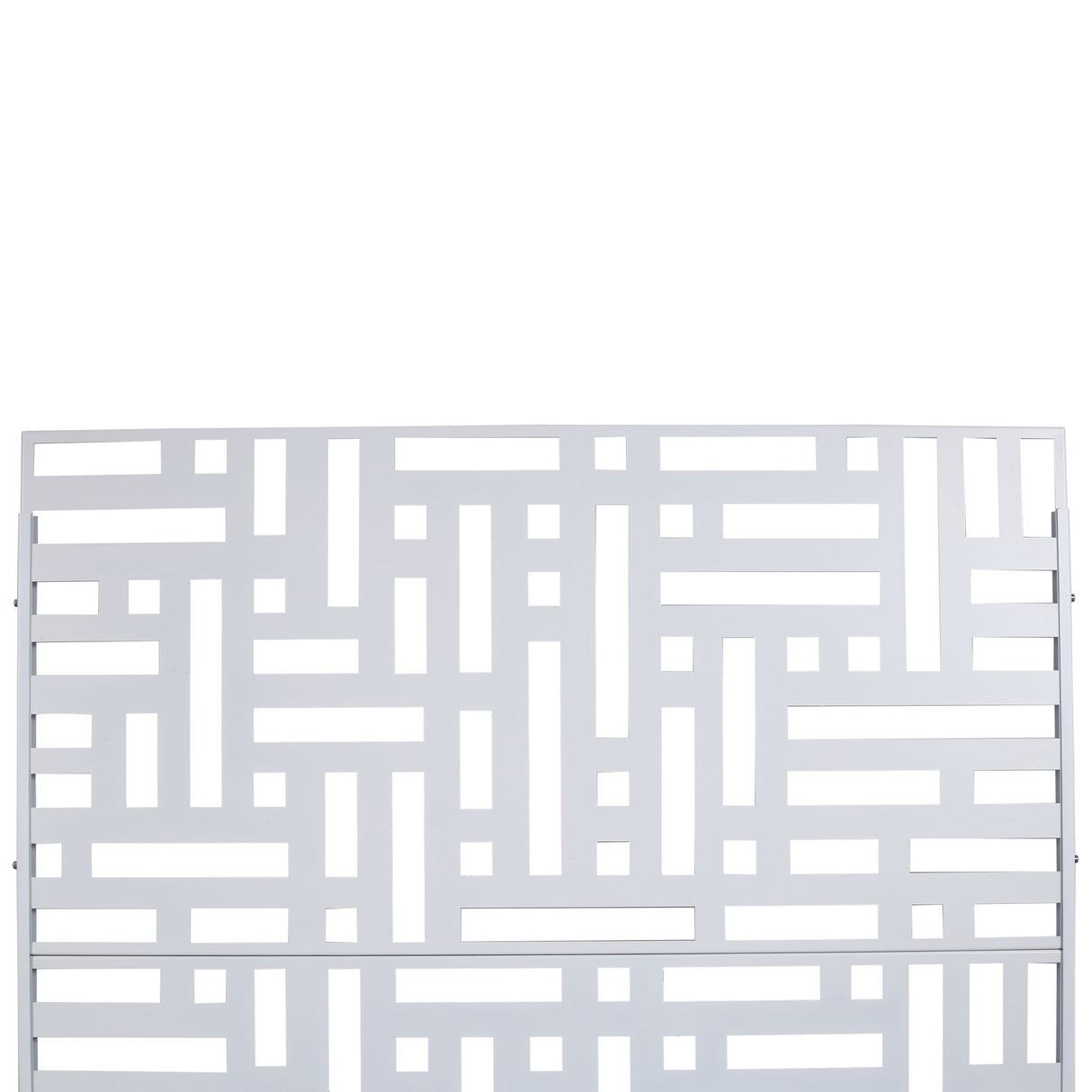 Decorative Freestanding Metal Privacy Screen For Indoor & Outdoor Use