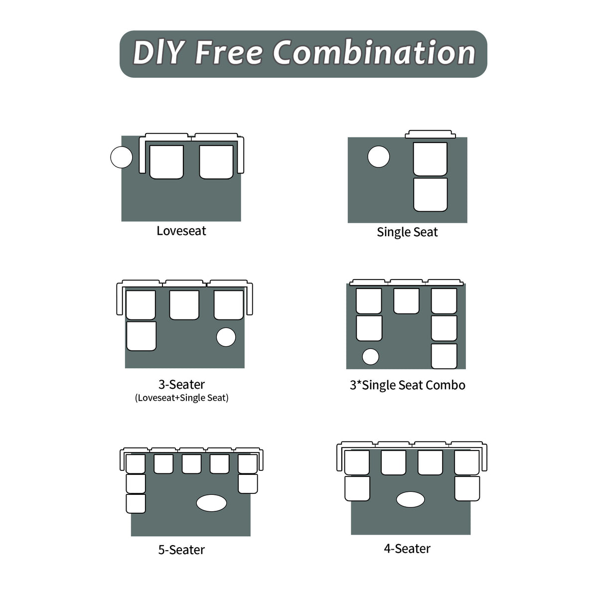 Compressed Sofa, Large Sectional Couches For Living Room