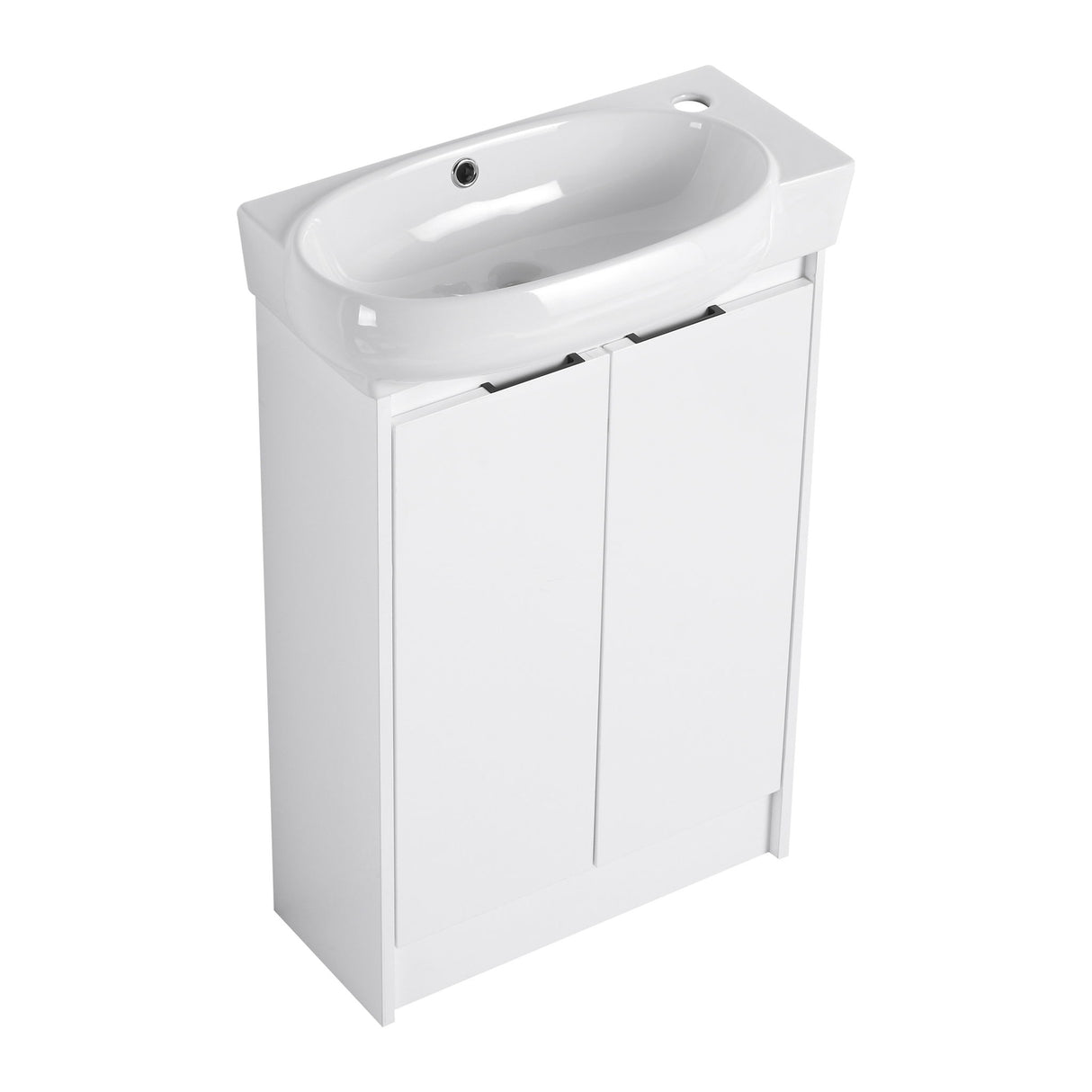 Freestanding Bathroom Vanity & Sink, Soft Close Doors