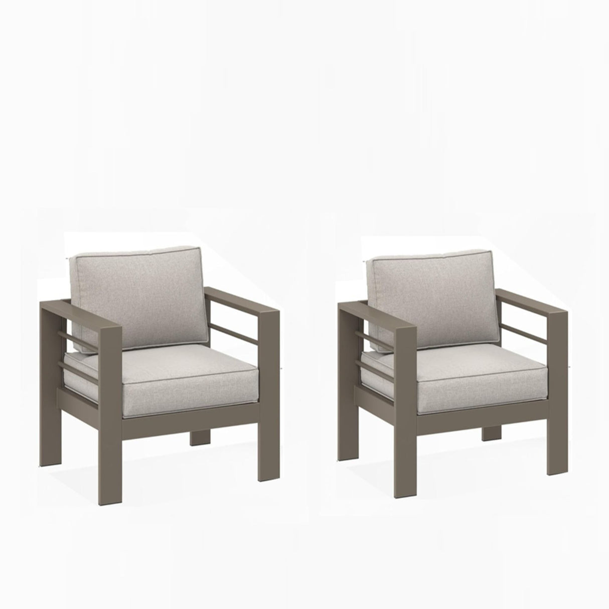 Outdoor Patio Set All-Weather & Thick Cushions