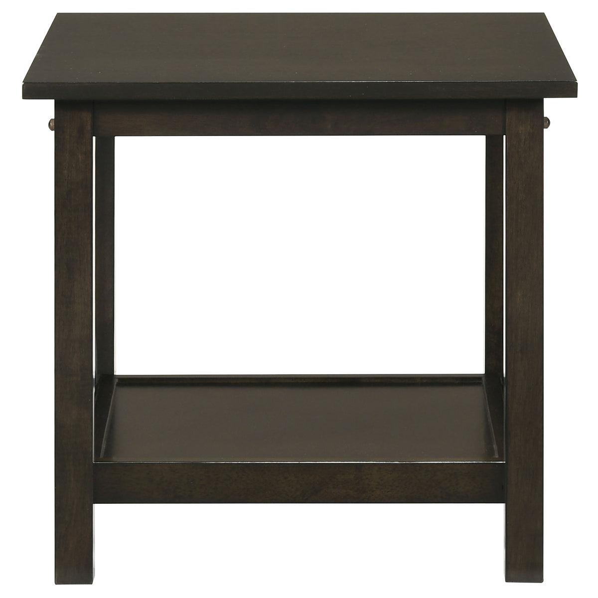 Rachelle 3-Piece Coffee Table Set Dark Merlot