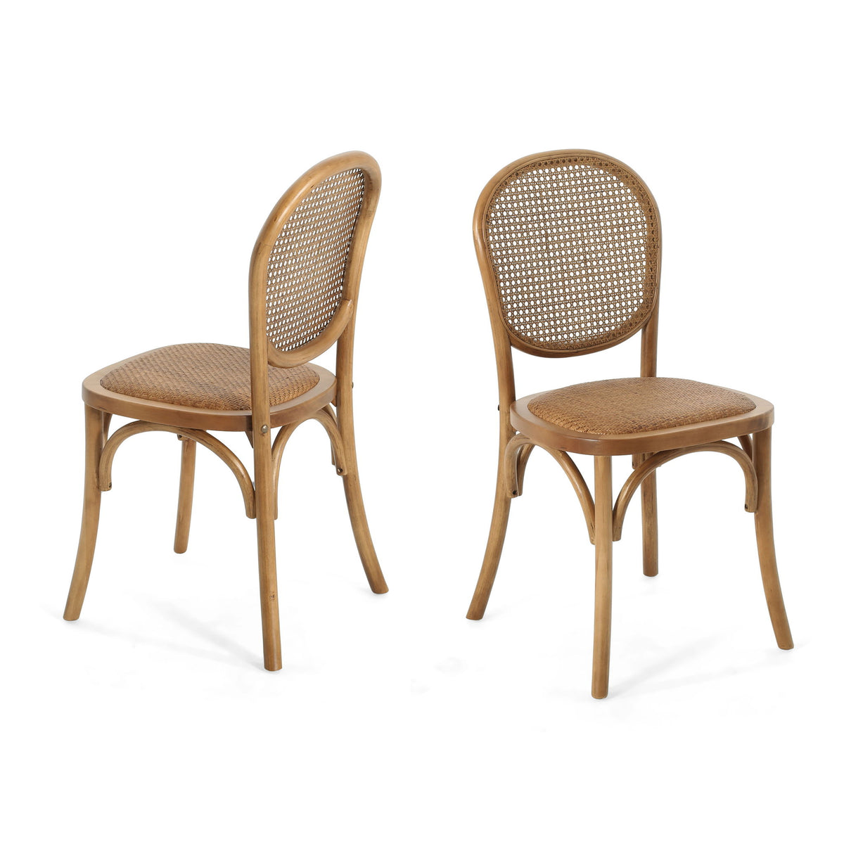 Vintage Style Dining Chairs (Set of 2)