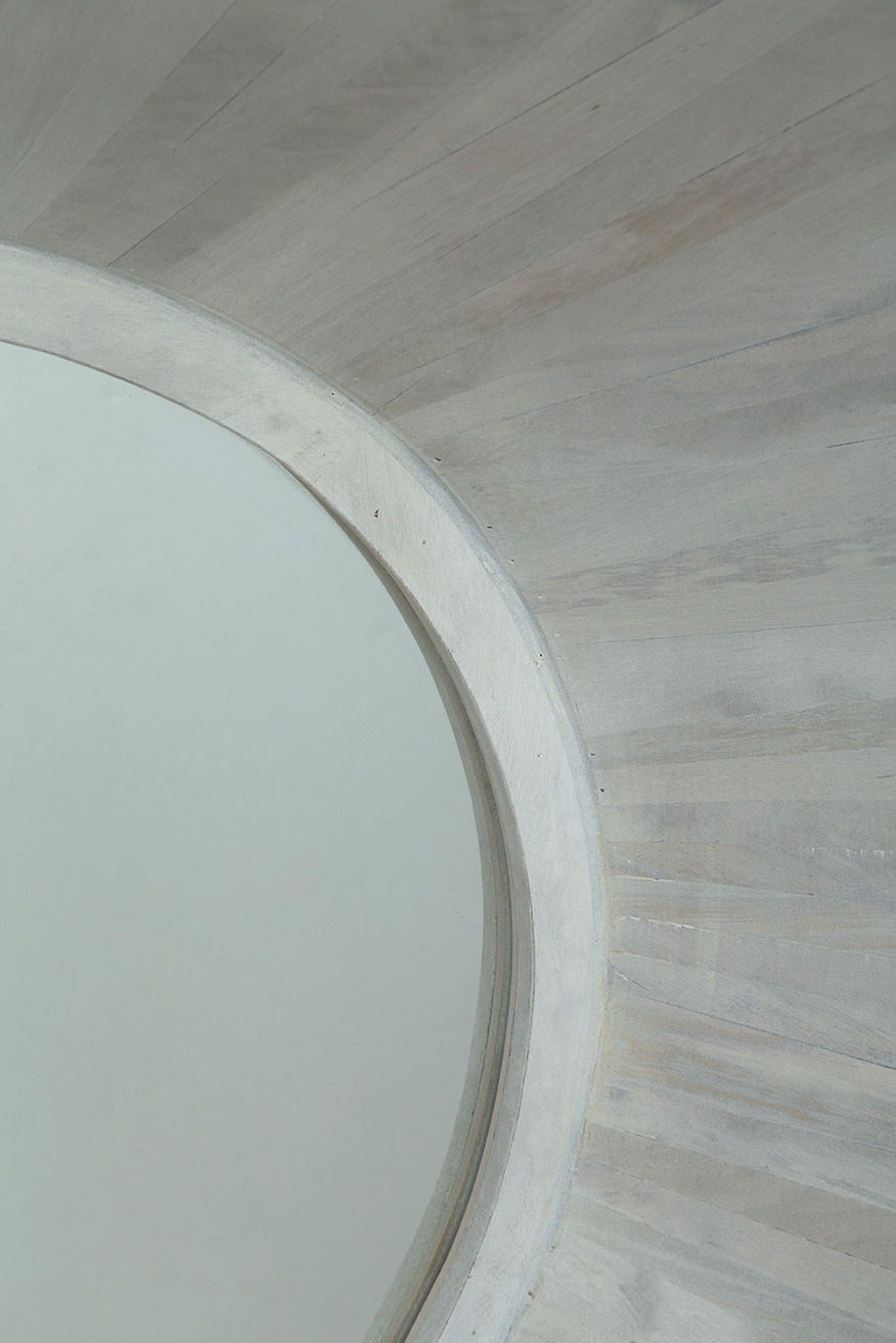 Shirley - Large Mirror - Gray