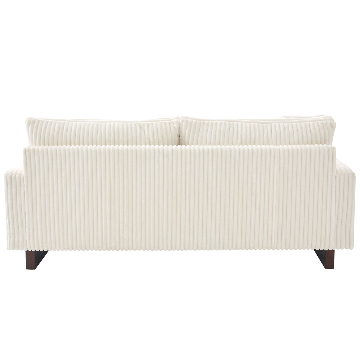 Modern Loveseat Sofa With 4 Pillows