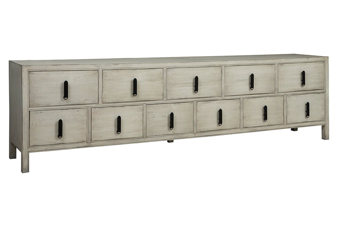 Bismark - Drawer Bank - Pearl Silver