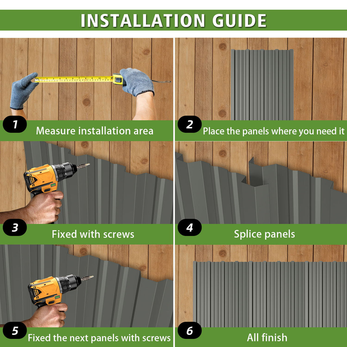Corrugated Roofing Panels