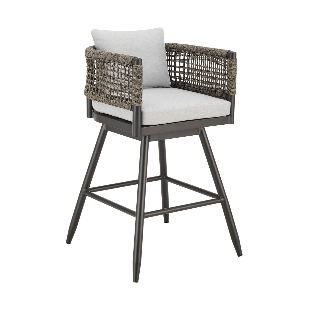 Alegria - Outdoor Patio Swivel Counter Stool Set