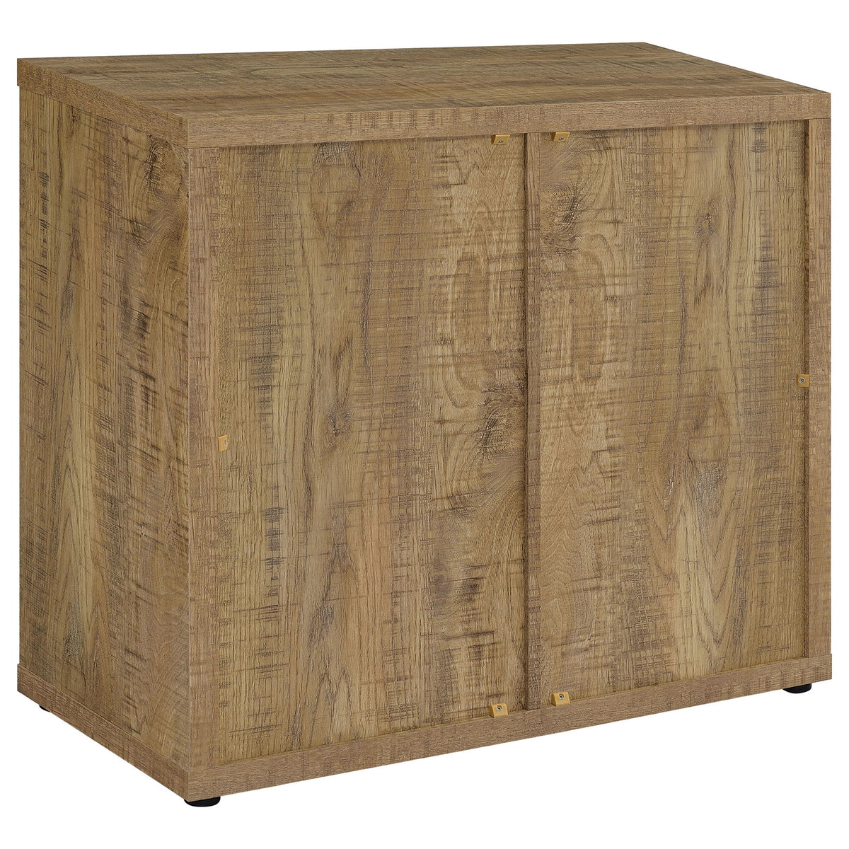 Pamplona - 2 Door Accent Cabinet Hardware - Brown