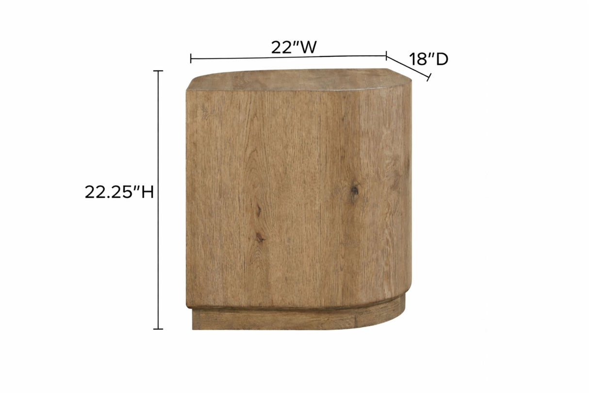 Pagosa - Accent Table - English Knotty Oak
