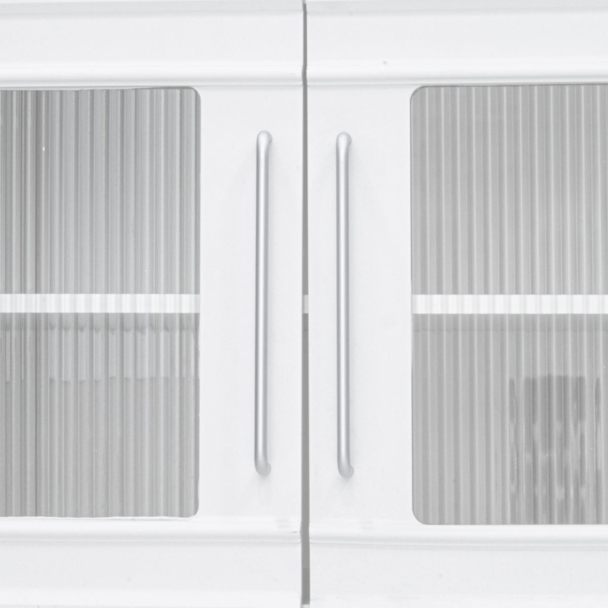 Wall Unit Modern Entertainment Center With Glass Doors