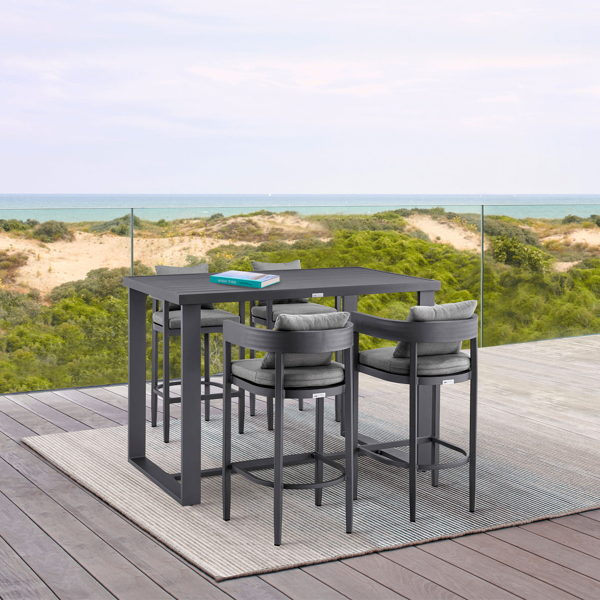 Menorca - Outdoor Patio Bar Stool