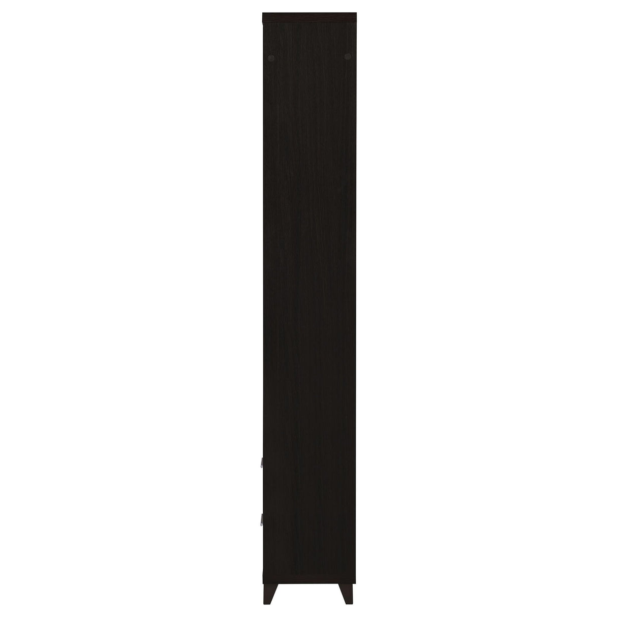 Media Tower With And Drawer With Adjustable Shelves Handles - Brown
