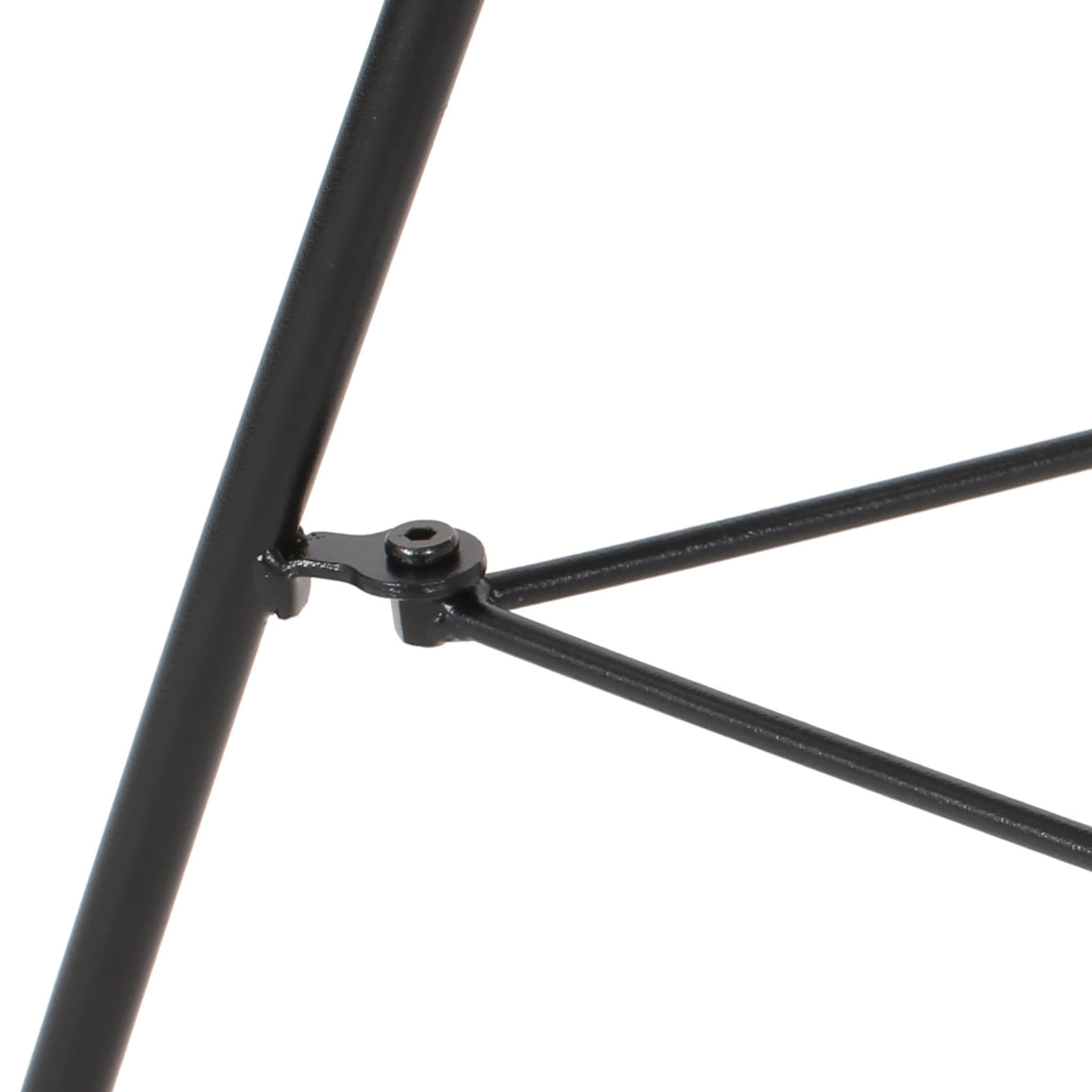 Nusa - Side Table With Tempered Glass Top - Black