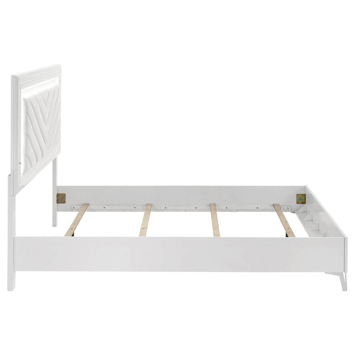 Buckley - Panel Bed With LED Trim