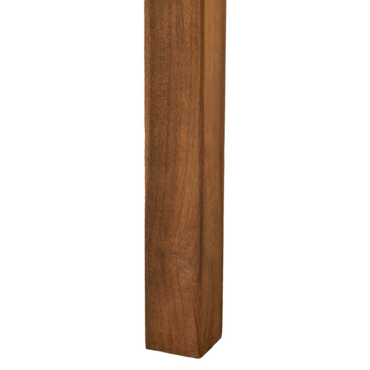 Perla - Rustic Square Coffee Table With Block Legs