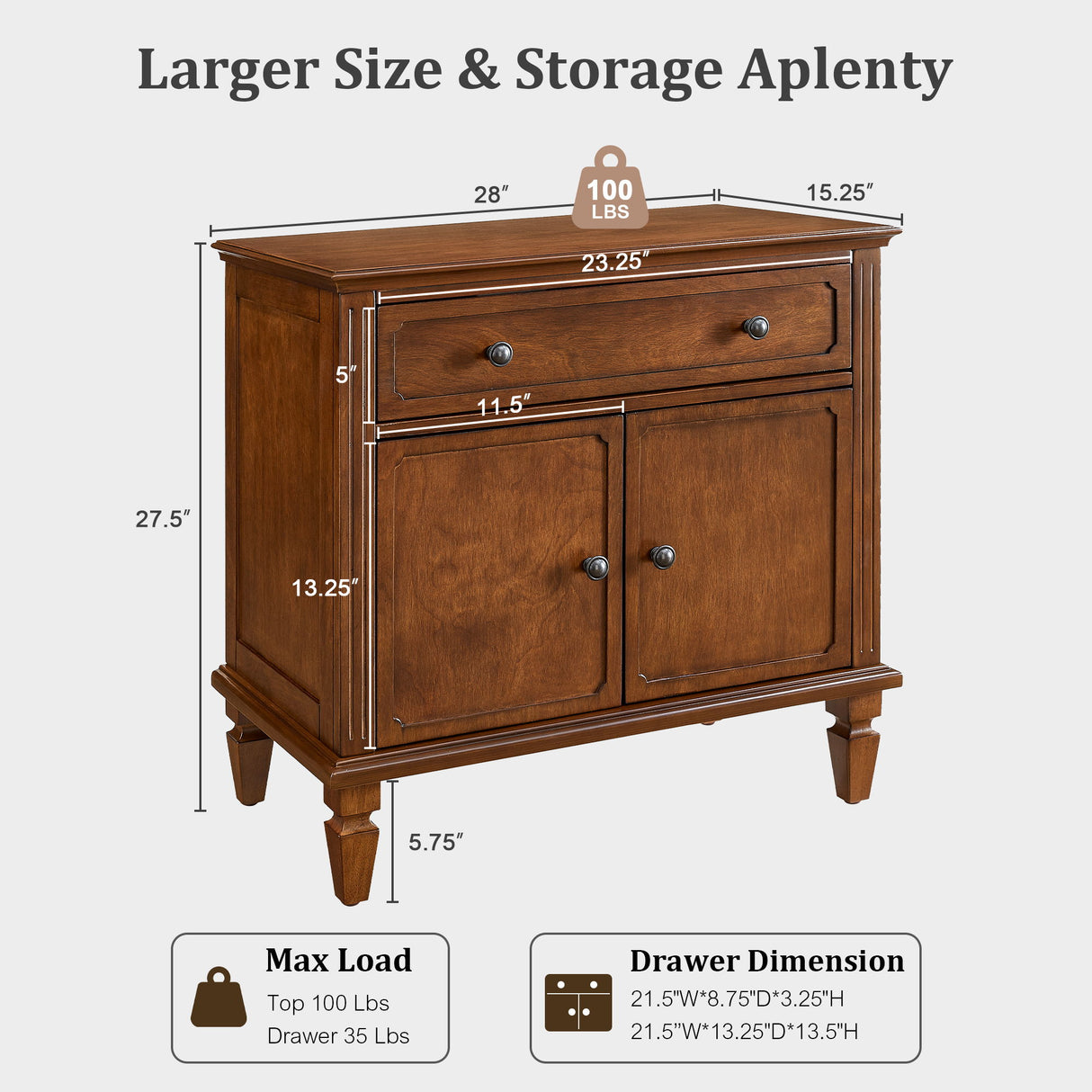 Nightstand With Charging Station Bedside Table With Drawer And Double Door Storage