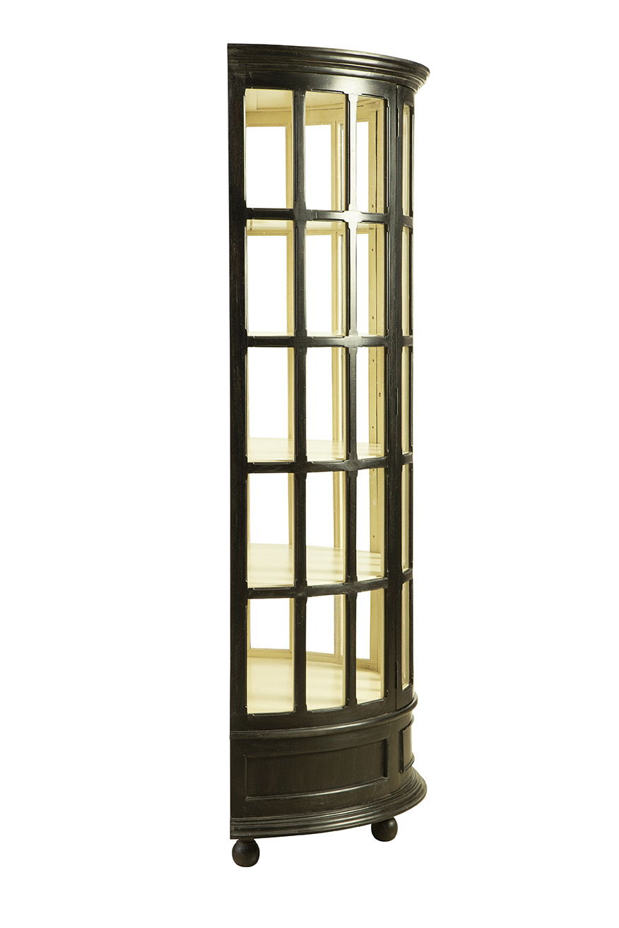Franklin - Display Cabinet - Black