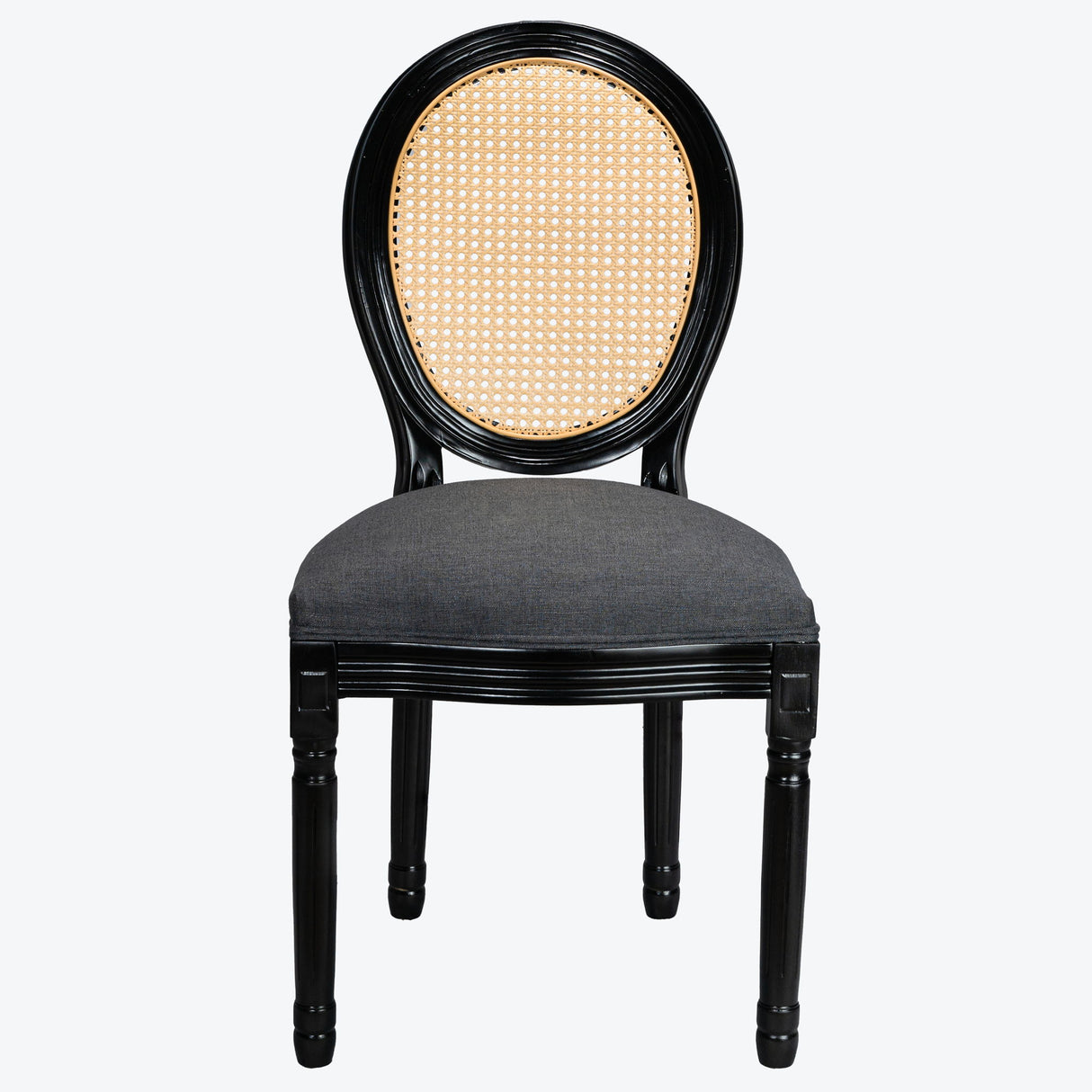 French Country Dining Chairs With Round Back (Set of 2)