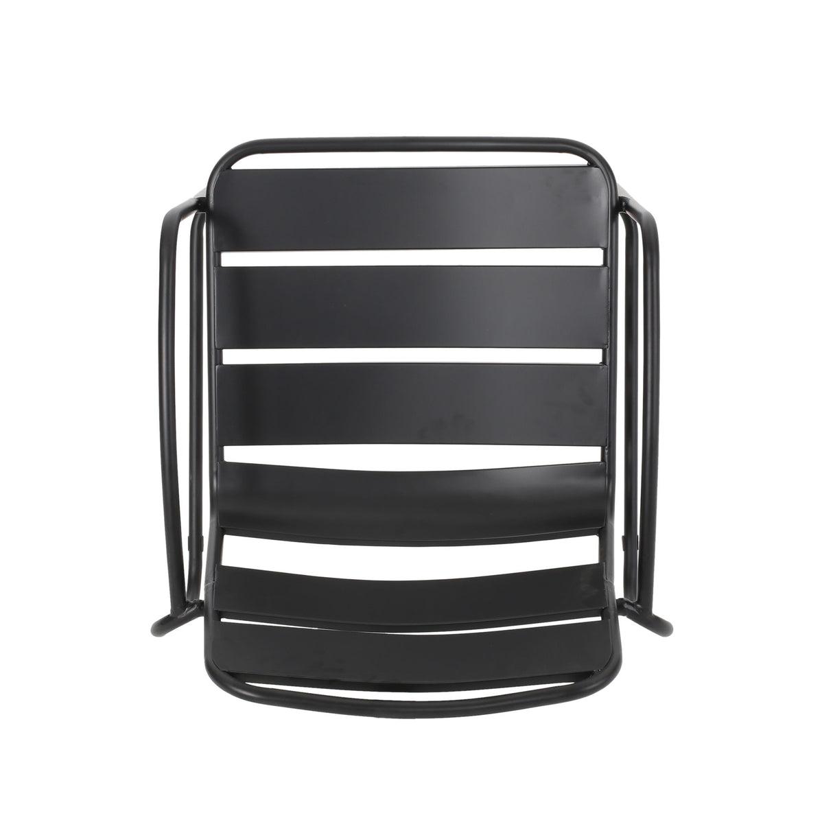 Modern Conrad Chair Outdoor Seating - Matte Black