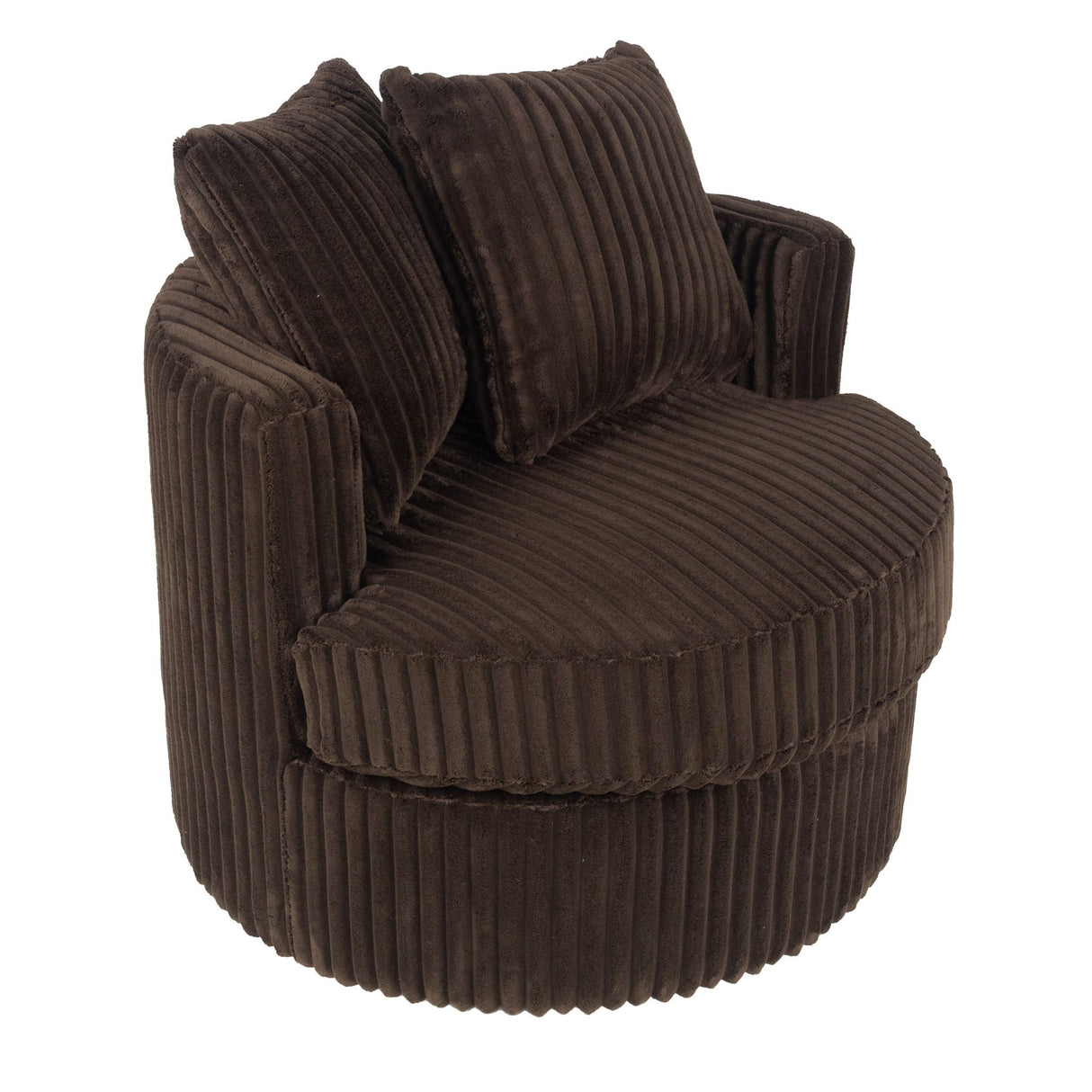 Swivel Upholstered Accent Chair For Living Room