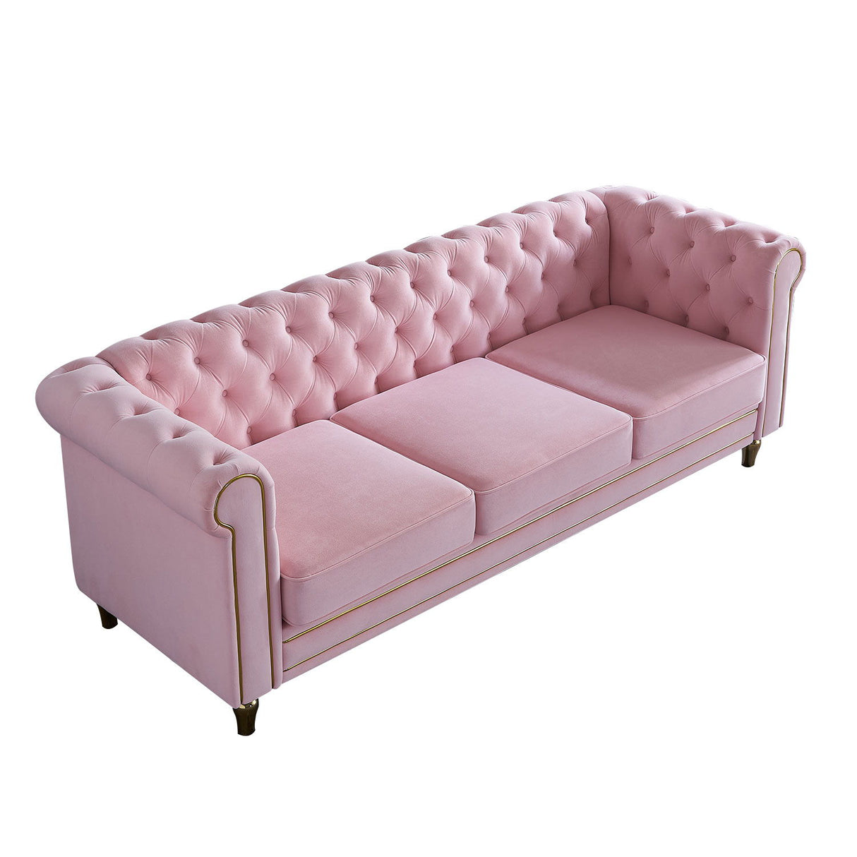 Chesterfield - Sofa 84.65" For Living Room