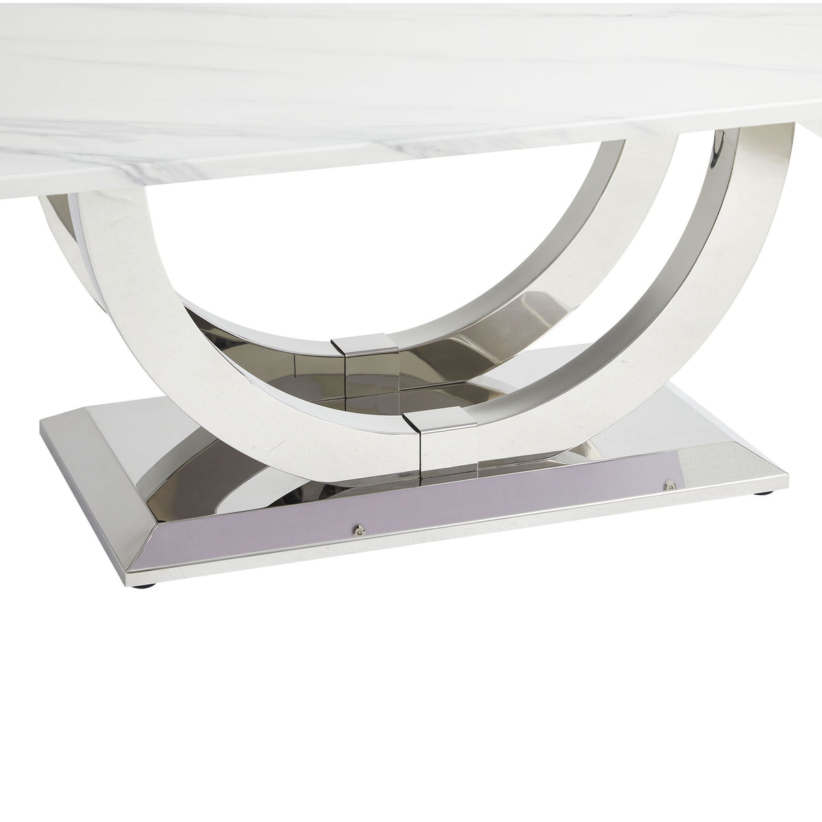 Rectangular Coffee Table With Base
