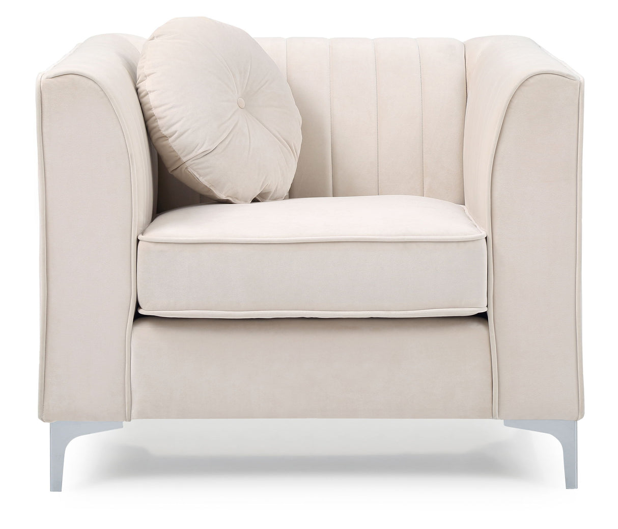 Contemporary Sloped Armchair