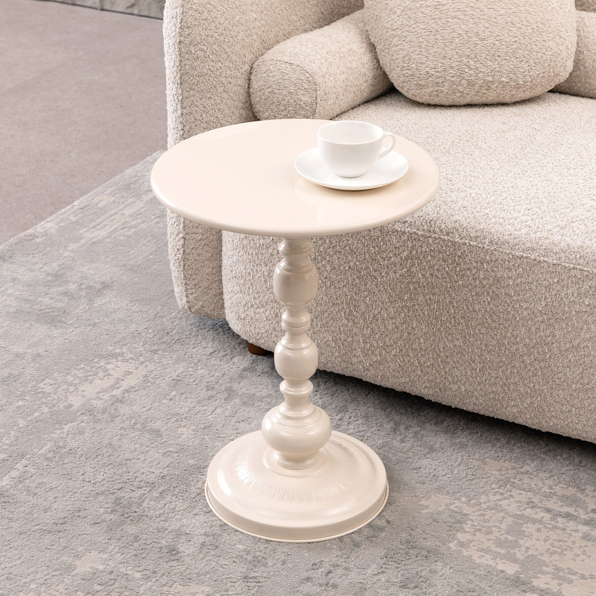 Round Side Table For Living Room