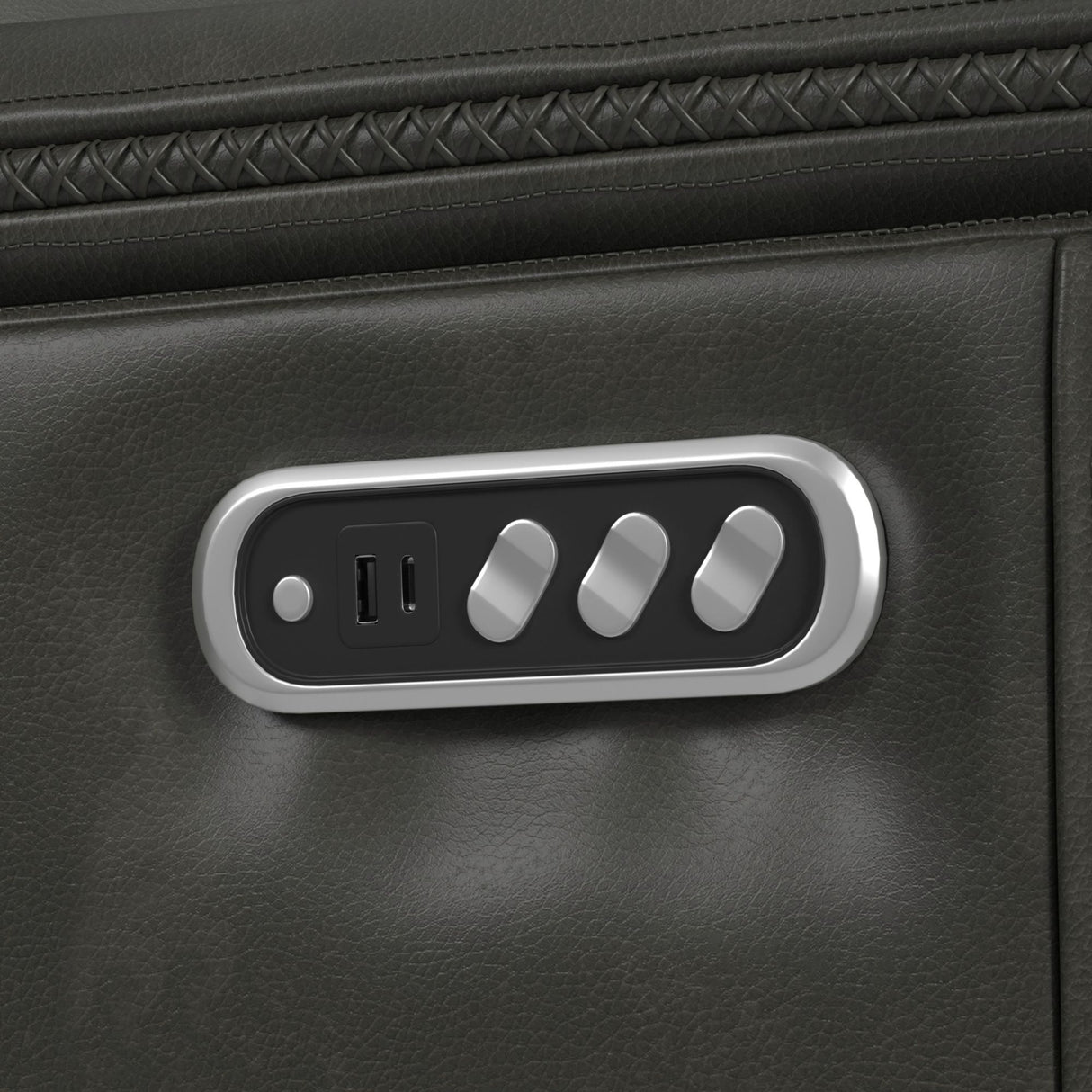 Mustang - P3 Sofa With DDT, Wireless Chargerin