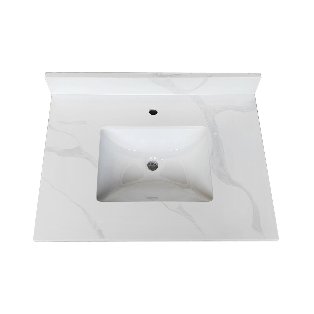 Bathroom Vanity Top With Undermount Single Bowl Sink