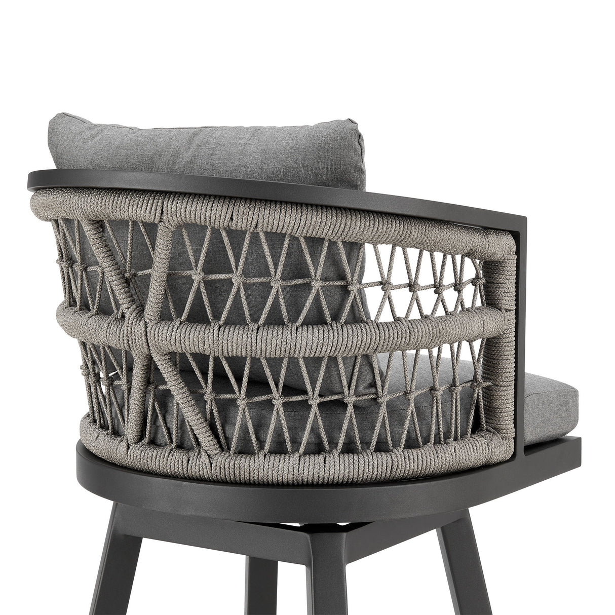 Zella - Outdoor Patio Swivel Bar Stool Set