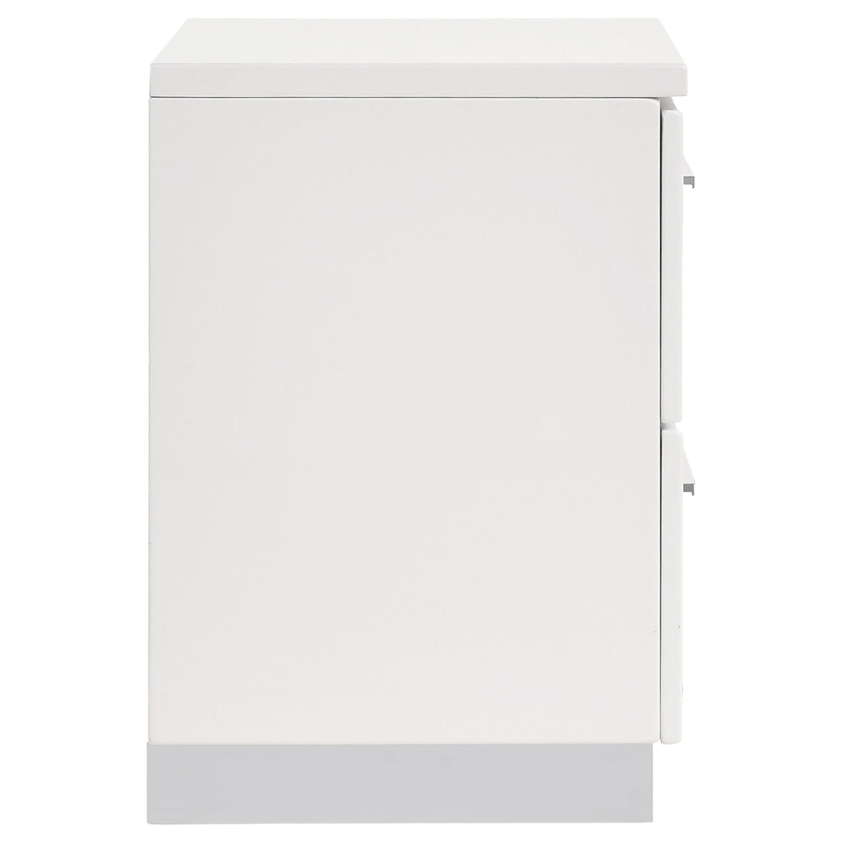 Dulcey - 2 Drawer Nightstand - Gloss White