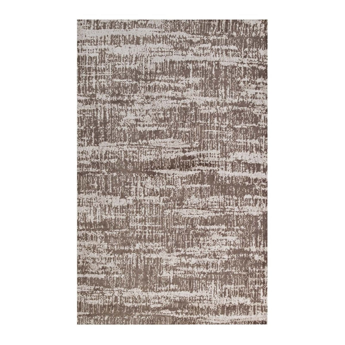 5x8 Light and Dark Tan Distressed Rustic Modern Area Rug - Mats and Rugs - Alpine Outlets