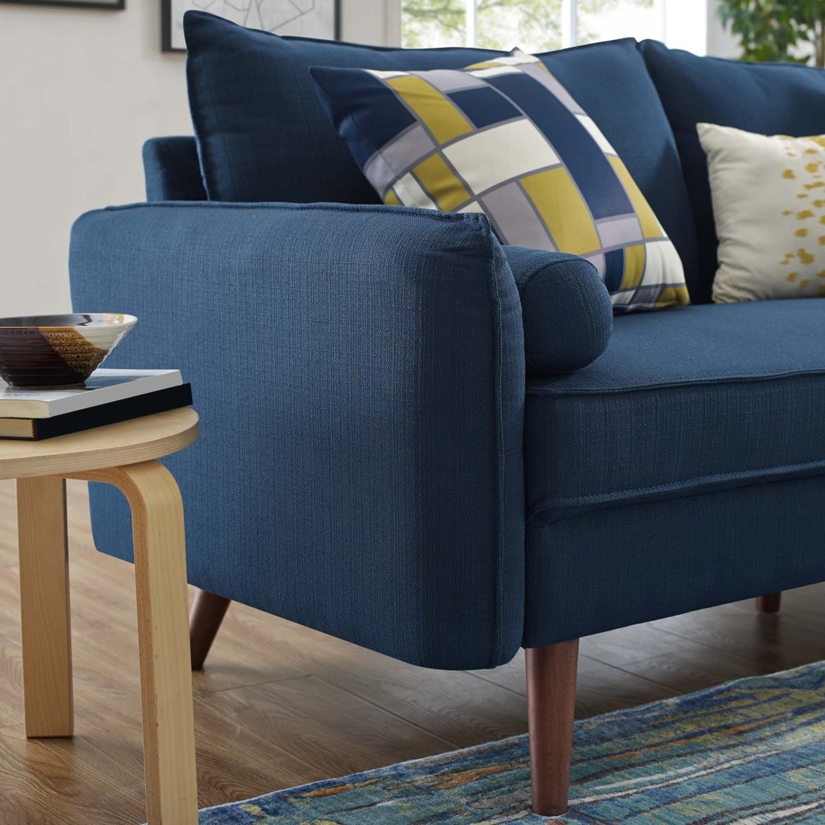 60 - Inch Revive Upholstered Fabric Loveseat - Loveseats available at Alpine Outlets in Denver