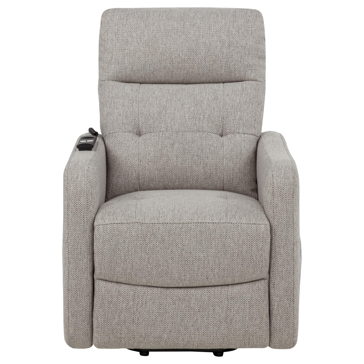 Dayes Upholstered Power Lift Recliner Chair Taupe