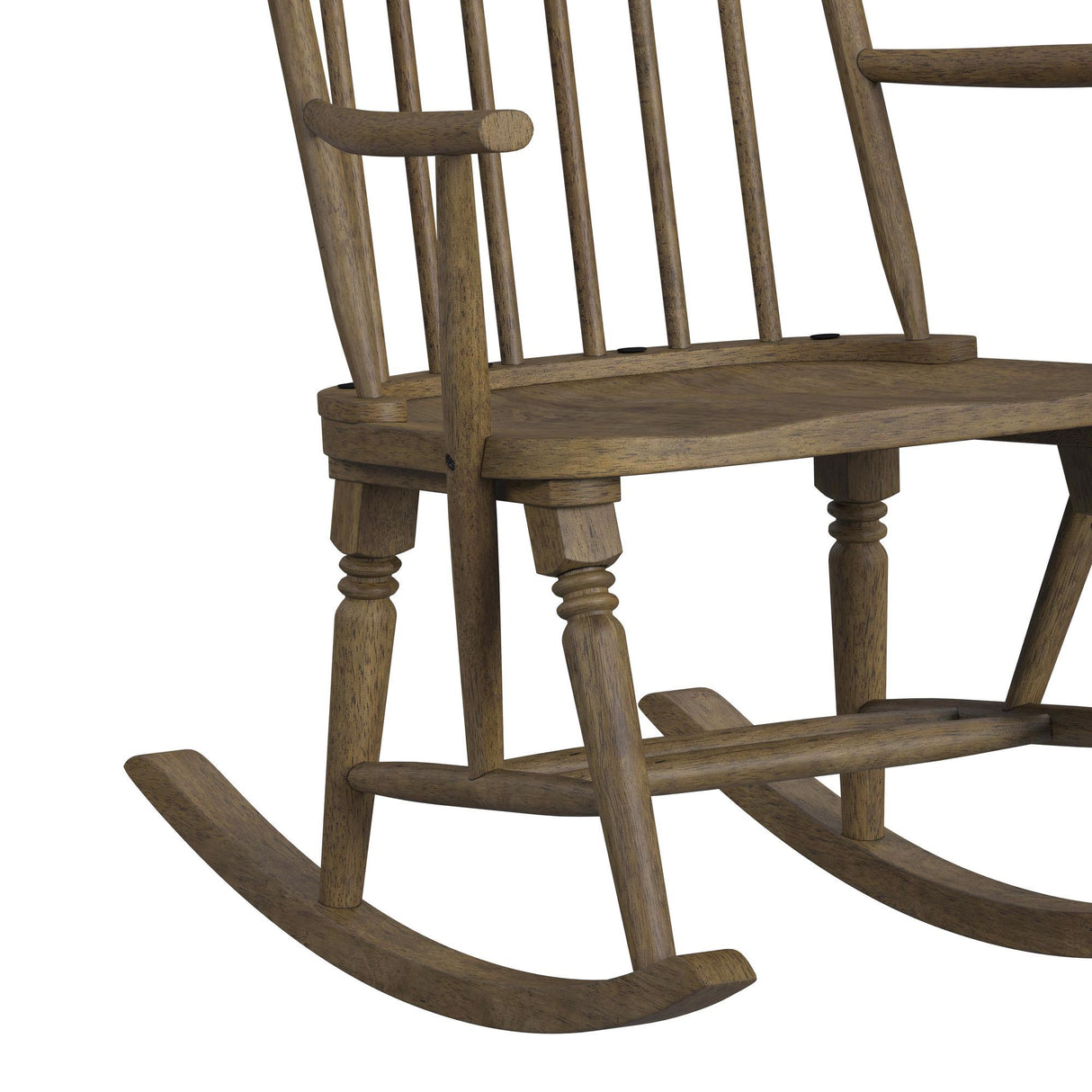 Heritage & Home - Rocking Chair - Oak Brown