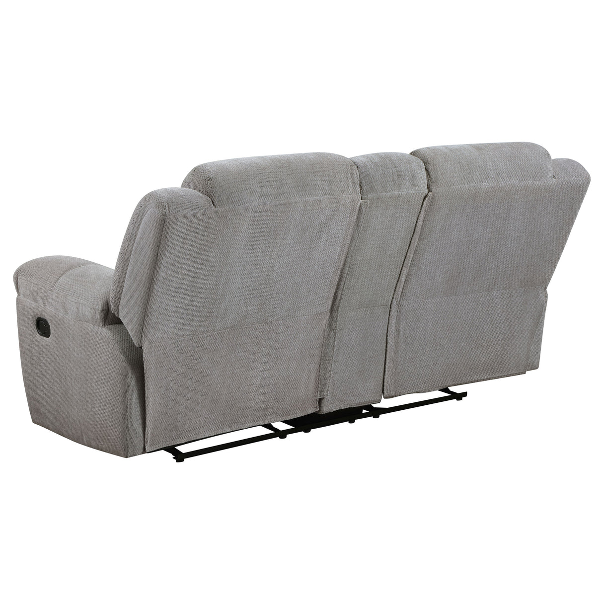 Gilson 2-Piece Grey Chenille Reclining Sofa Set