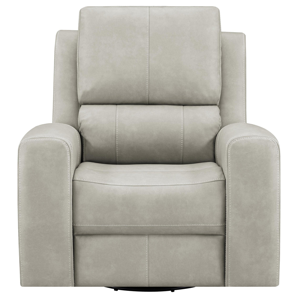 Brickston Triple Power Swivel Glider Recliner in Grey