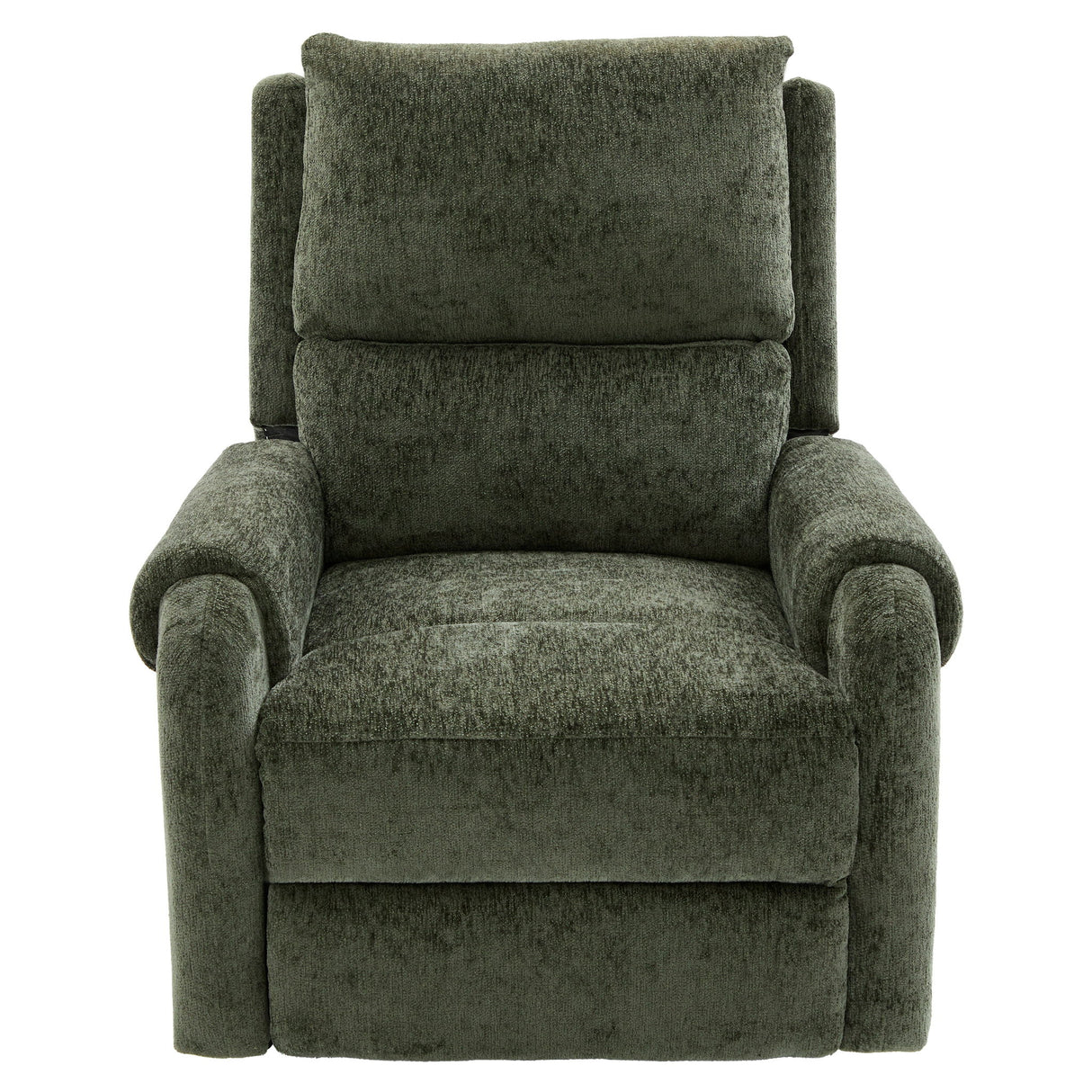 Manual Recliner Massage Chair With Swivel Rocker, 8 Massage Modes, Side Storage Pocket
