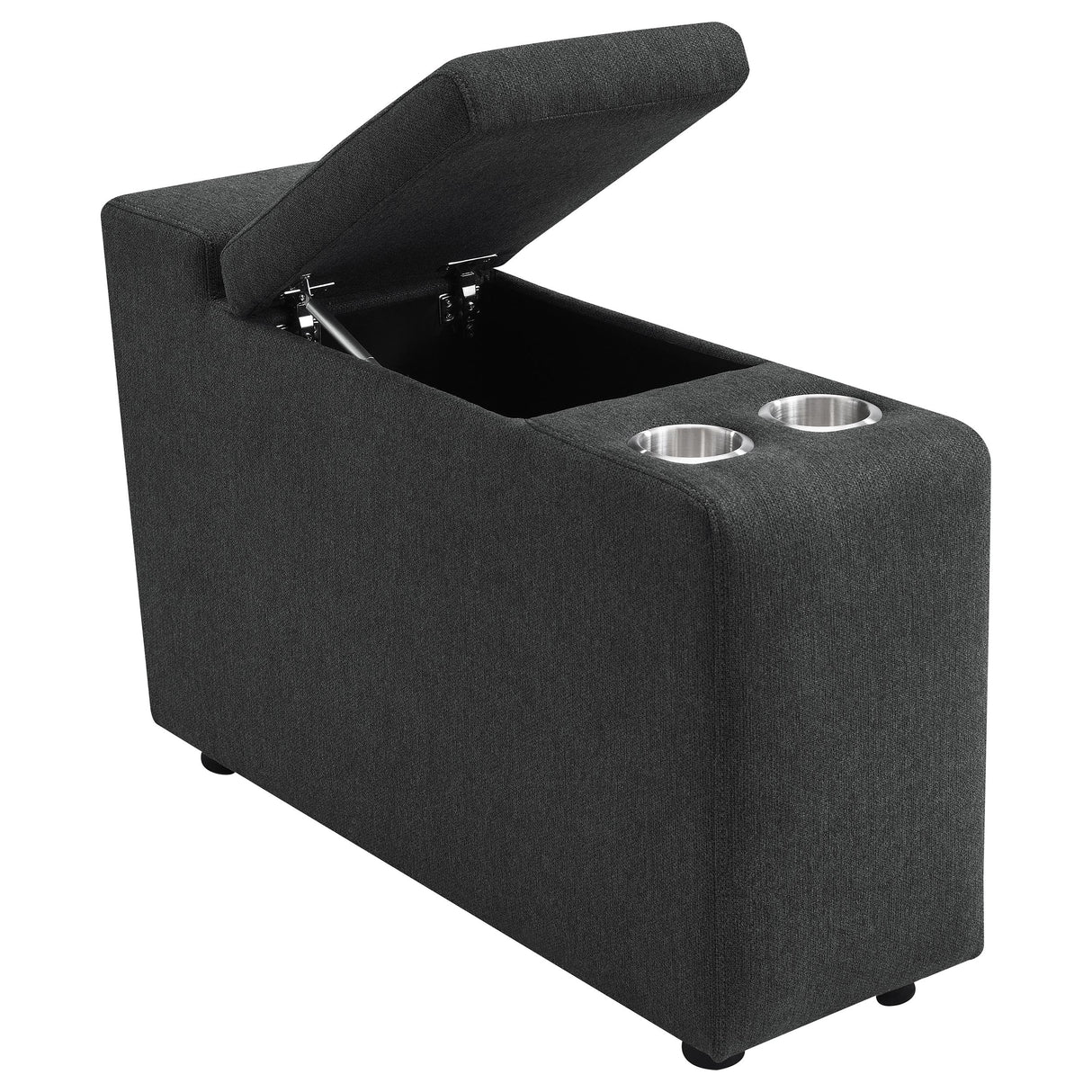 Collins 5-Piece Power Reclining Home Theater Seating Dark Grey