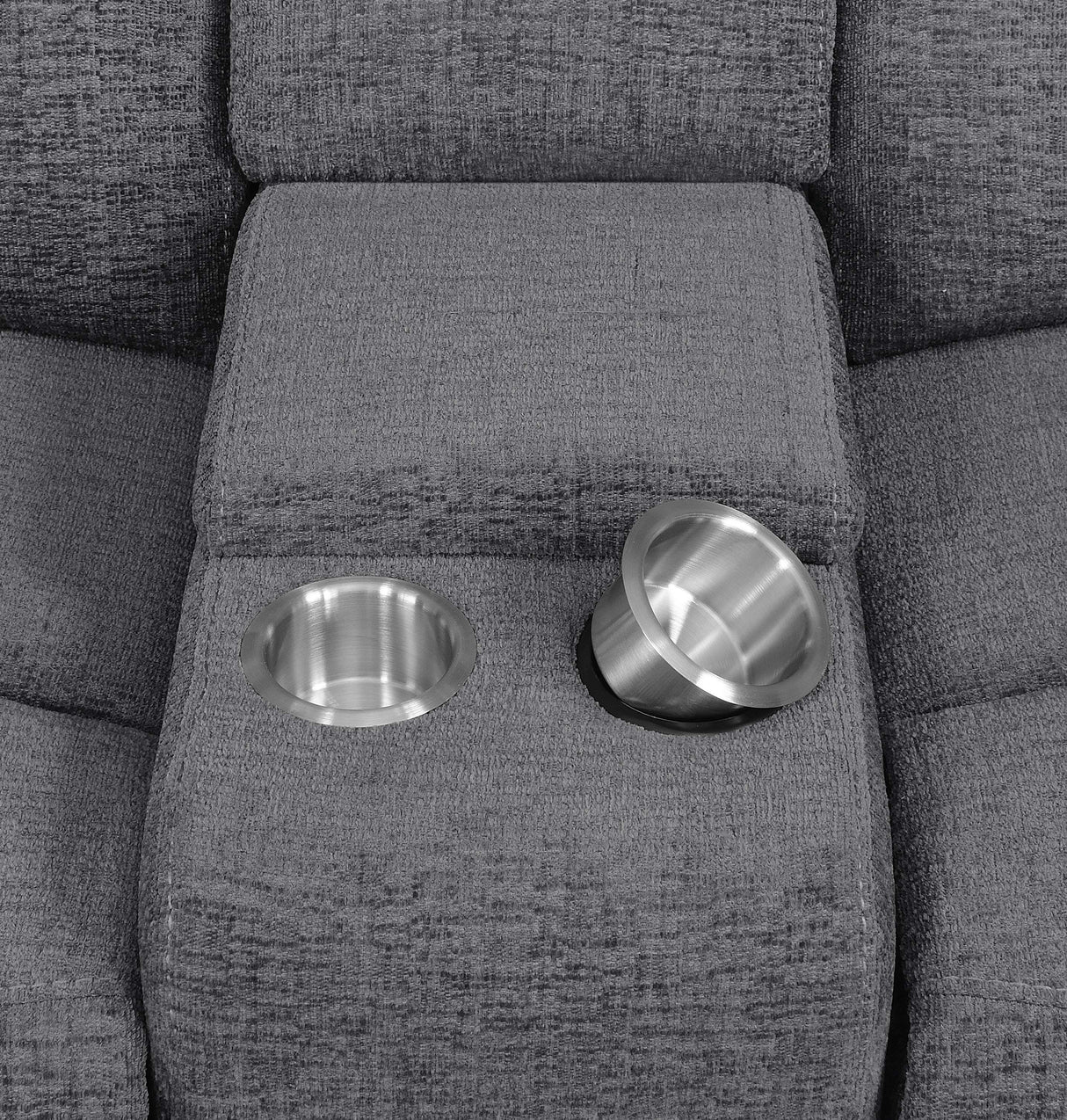 Bahrain 6-Piece Power Reclining Sectional Charcoal