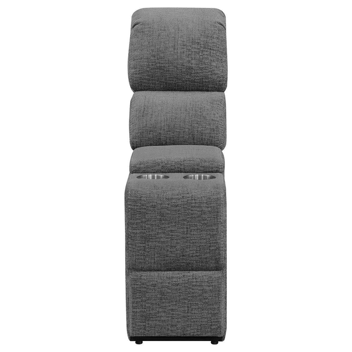 Bahrain 5-Piece Power Home Theater Seating Charcoal