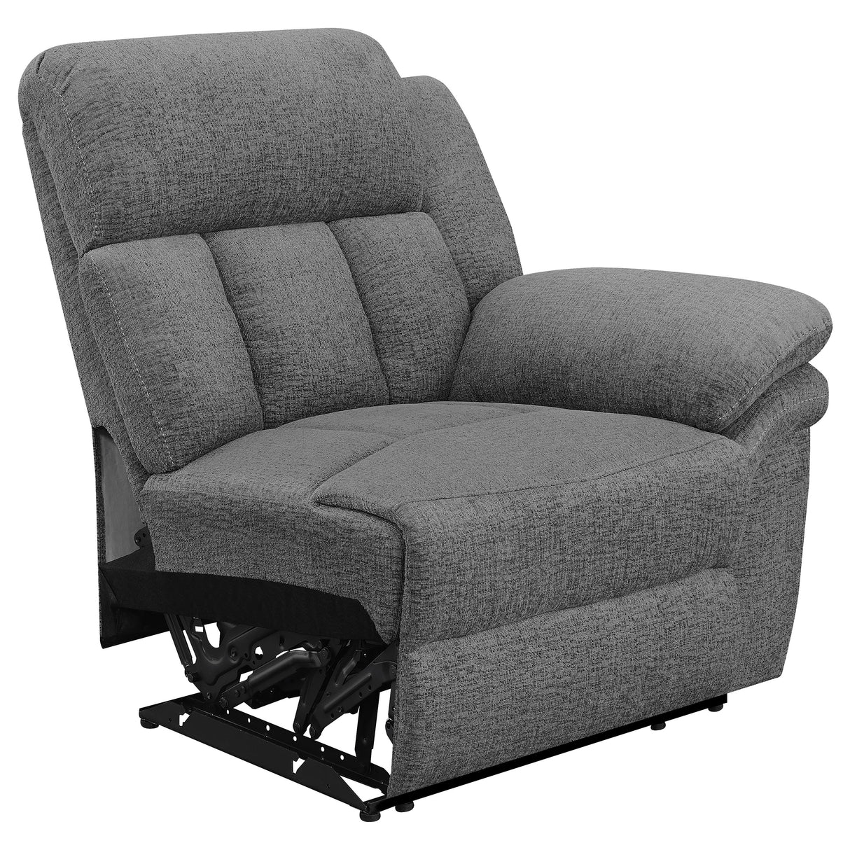 Bahrain 5-Piece Power Home Theater Seating Charcoal