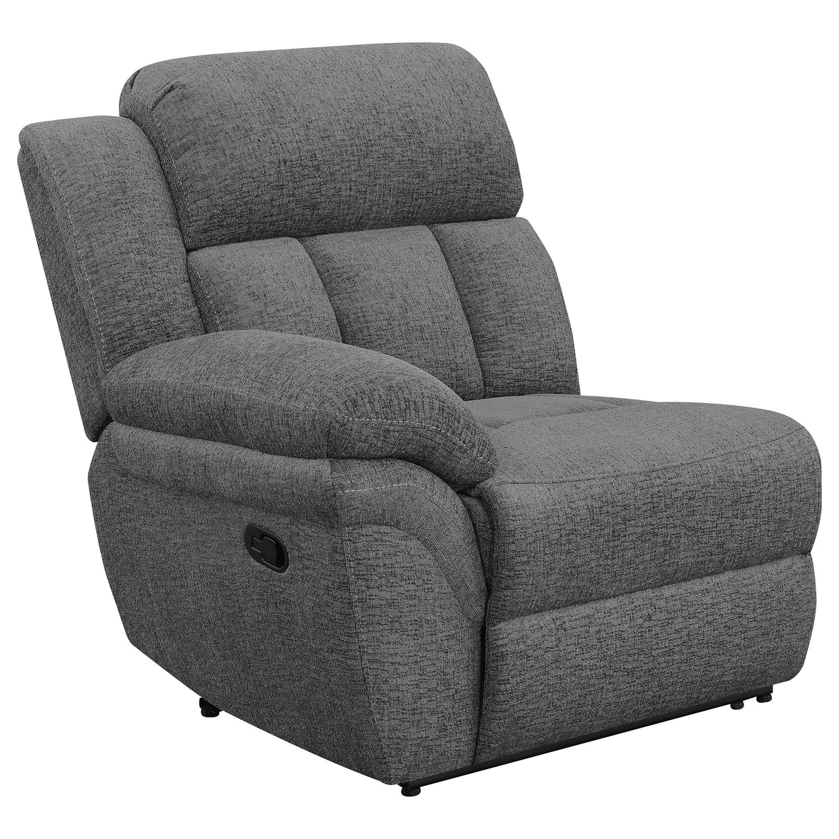 Bahrain Upholstered Motion Sofa in Charcoal