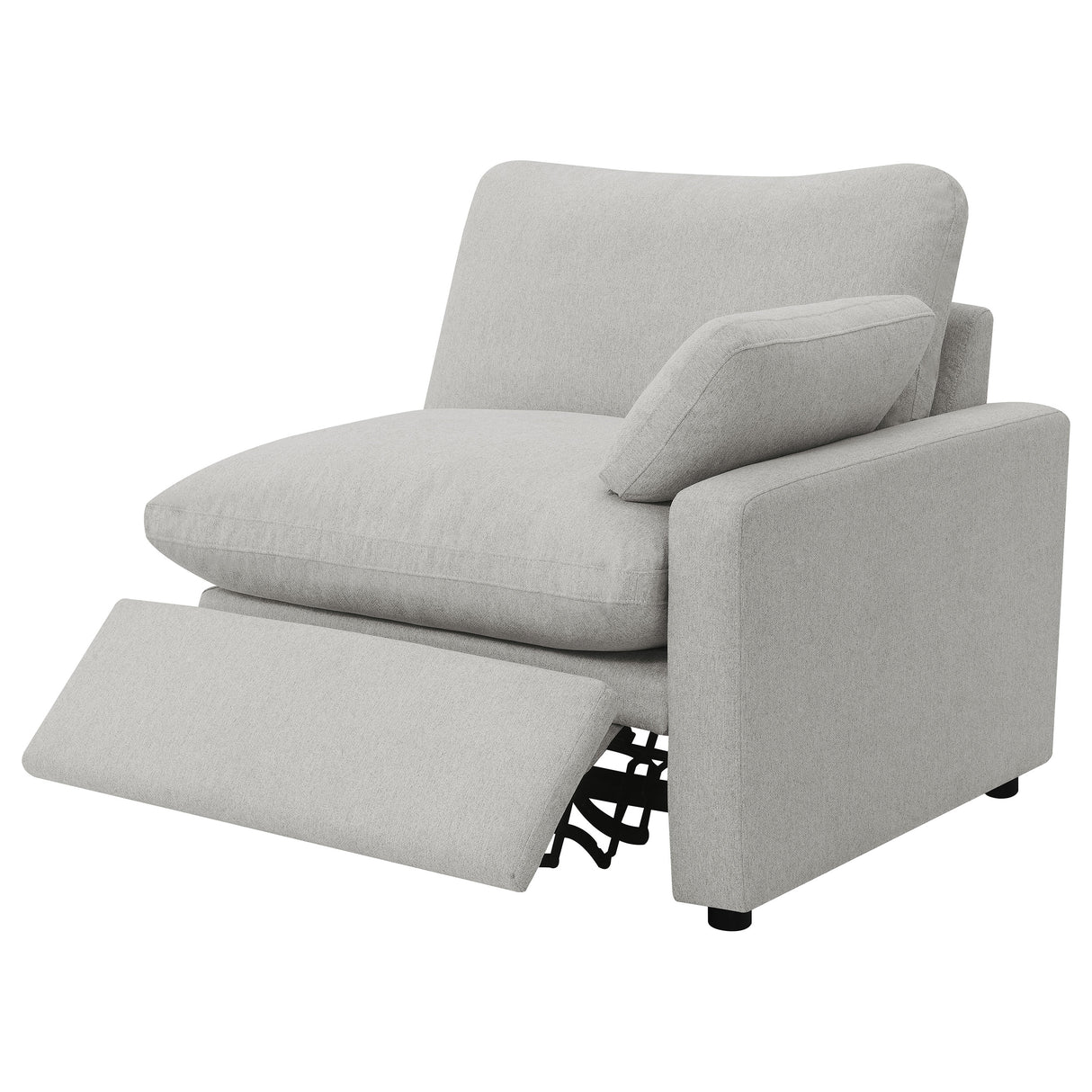 Collins Modular Power Loveseat in Grey