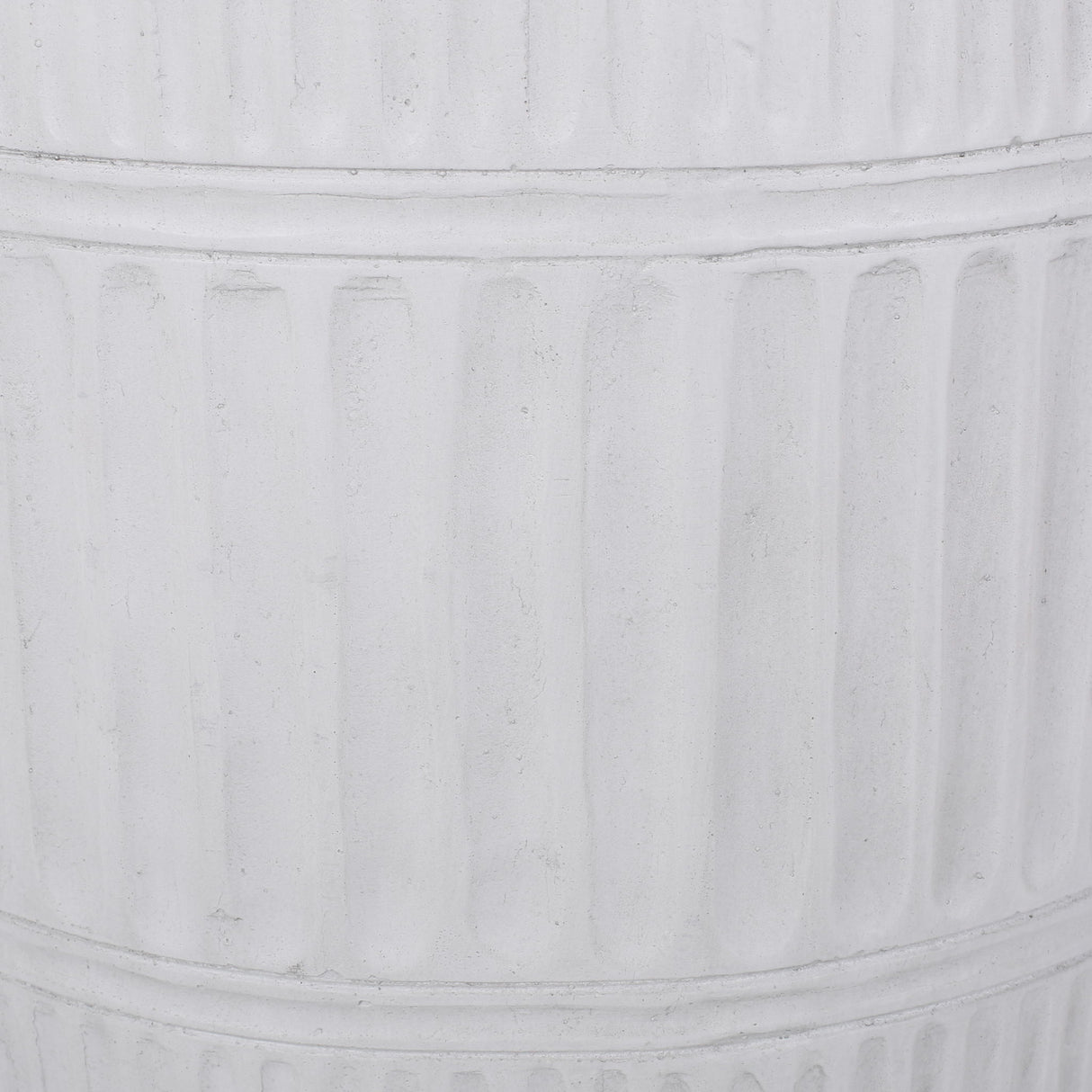 Outdoor Patio End Table - Antique White