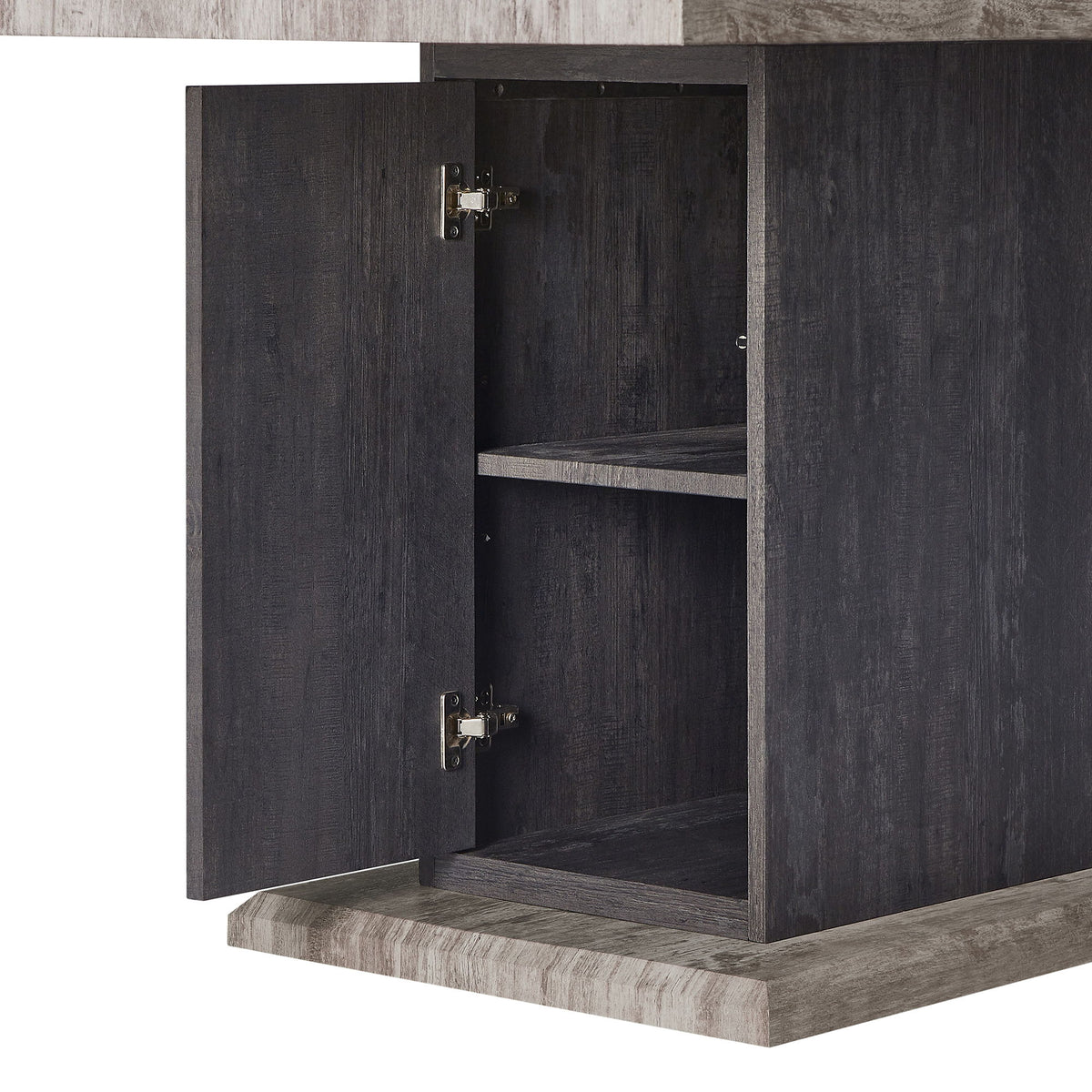 Dining Table, Fits Up To 6 People - Gray