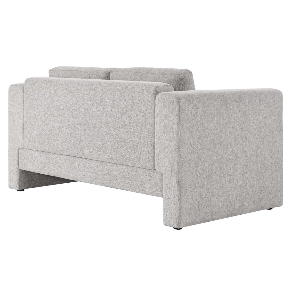 61 - Inch Visible Heathered Fabric Loveseat - Loveseats available at Alpine Outlets in Denver
