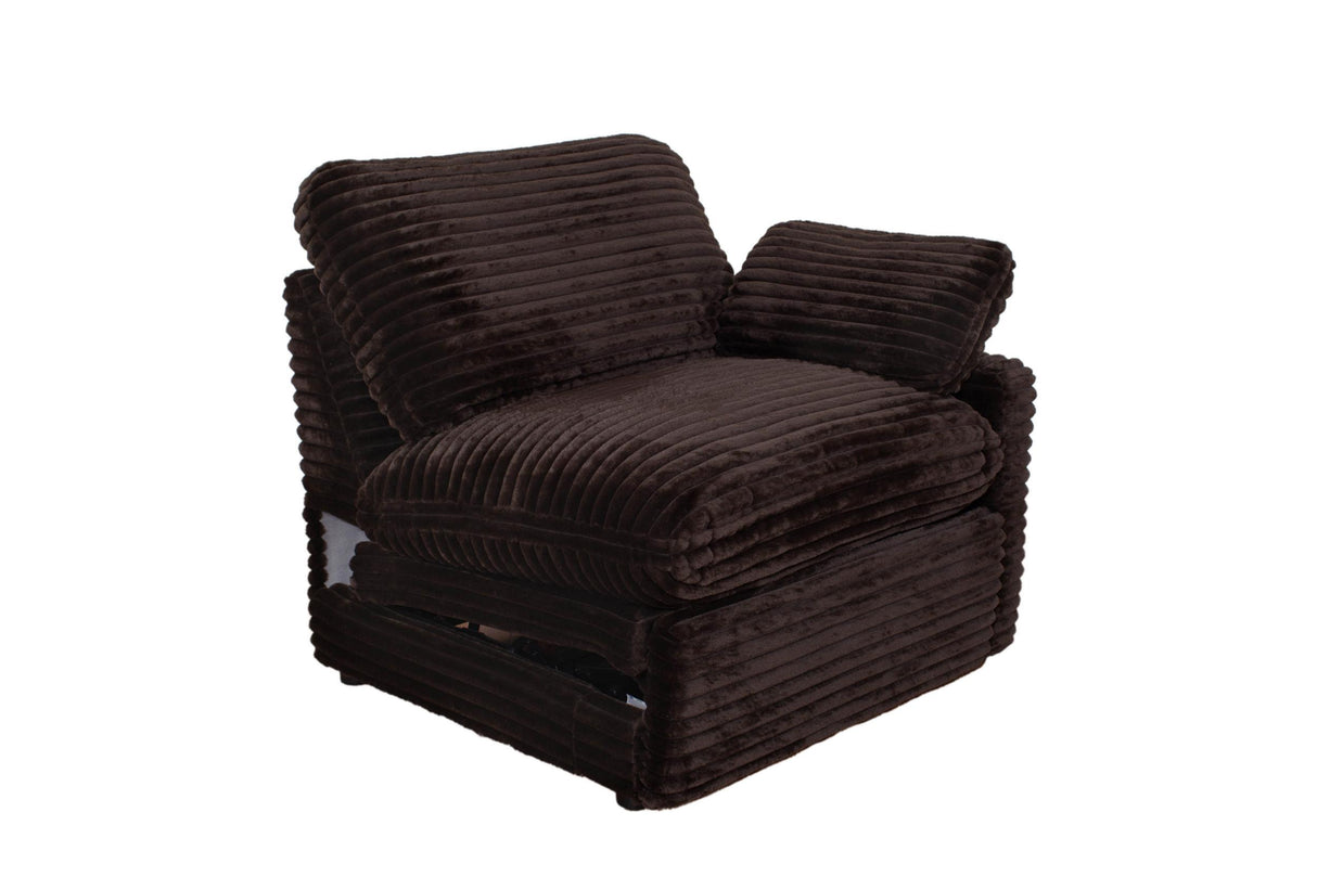 Collins Modular RAF Power Recliner in Chocolate Brown