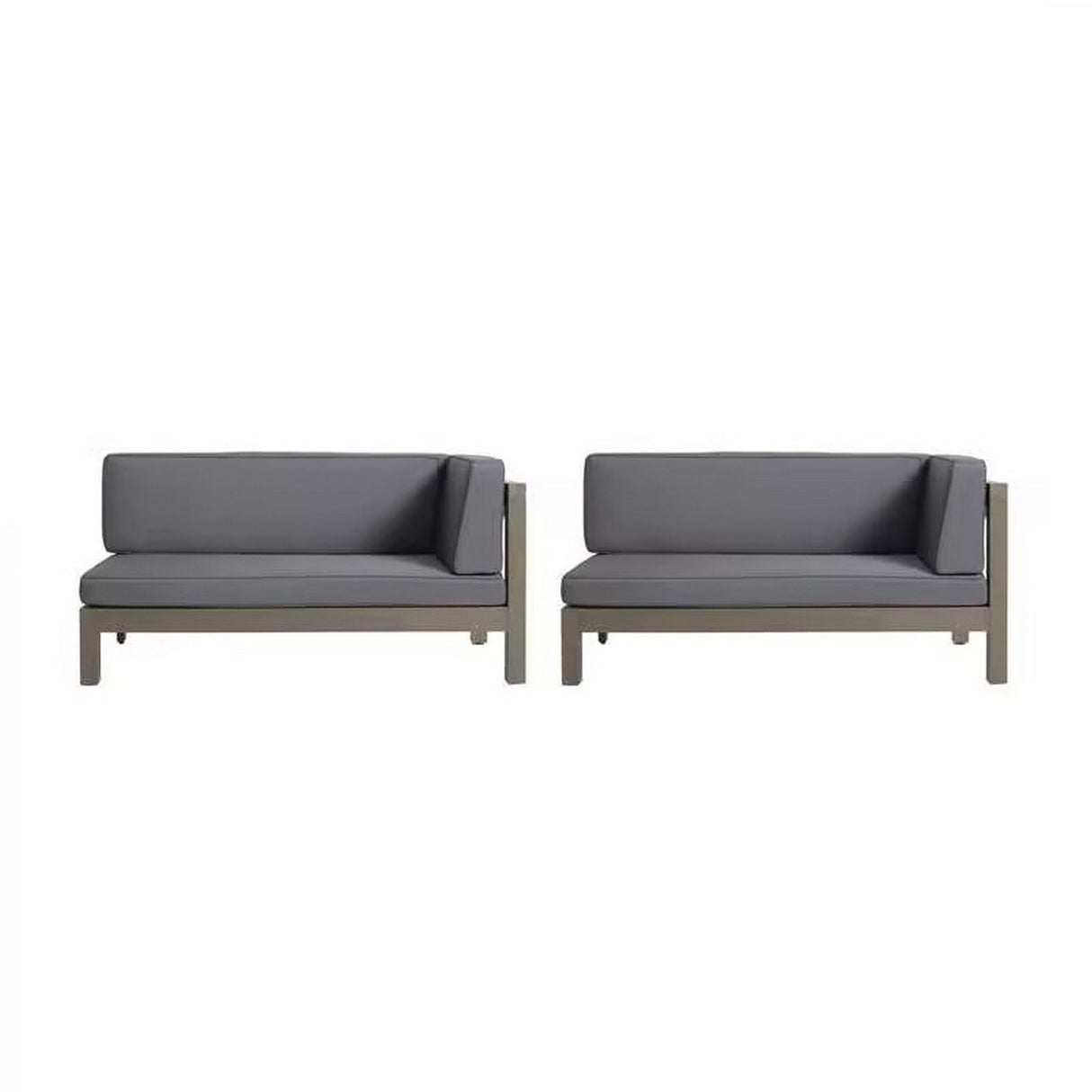 Brava - X Back Corner Bench